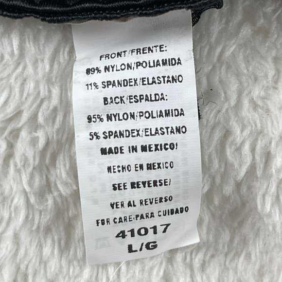 NEW Lover's Lane Lace Garterbelt Set Black Red Lingerie‎ Size L Stockings NWT - Picture 11 of 12